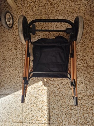 Carrito de bebé convertible en silleta