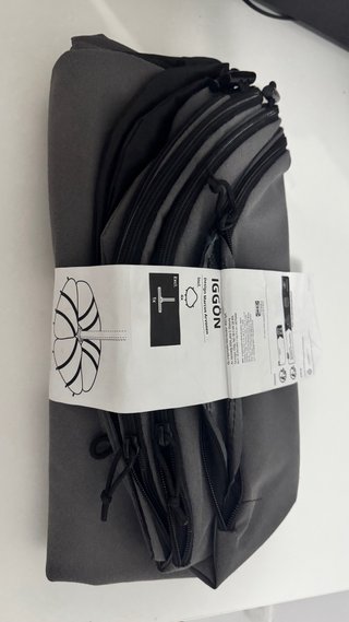 IGGÖN Saco para base de sombrilla gris SIN RELLENO