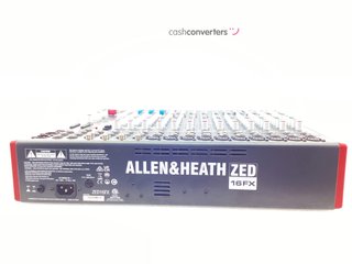 mesa mezclas allen and heath zed 16fx