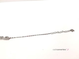 pulsera plata 925mm con piedra con circonita