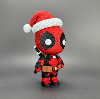 Figura crochet Deadpool