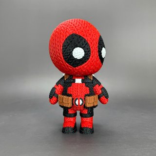 Figura crochet Deadpool