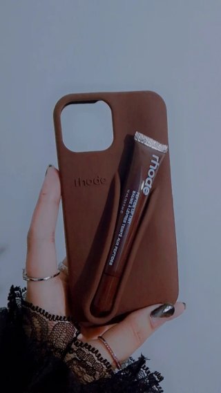 Cover iPhone 13/14/15 Rhode + Lip Tint Espresso