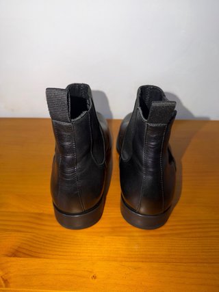 Botín Chelsea Piel Negro