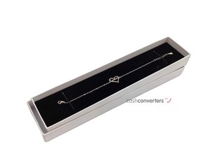 pulsera plata 925mm con piedra con circonita