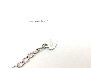 pulsera plata 925mm con piedra con circonita
