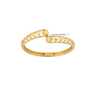 anillo oro 18k con circonita