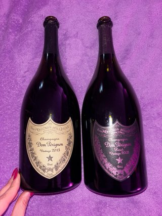 2 Bottiglie Magnum Dom Perignon Vuote 1500L
