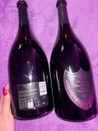 2 Bottiglie Magnum Dom Perignon Vuote 1500L