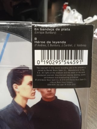 Bunbury Héroes del Silencio Picture Disc