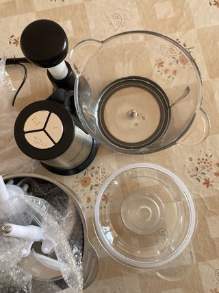 Picadora de acero inoxidable 3L