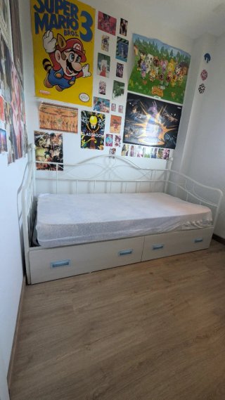 URGE Cama forja  diván con almacenaje,no negociabl