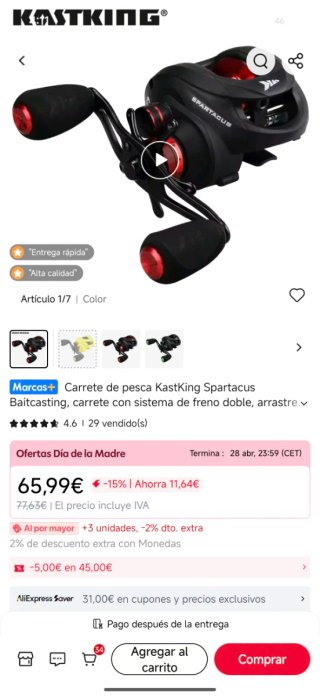 Caña Daiwa Legalis Slow Jig LEGOJG642HB