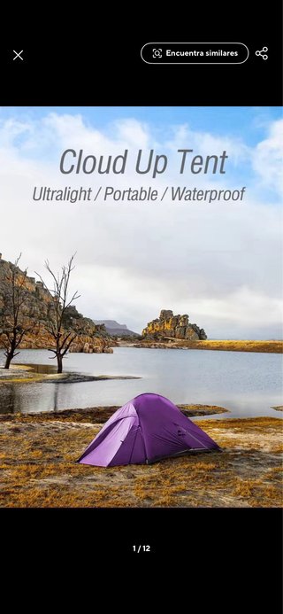 Tienda de campaña Naturehike Cloud Up 2