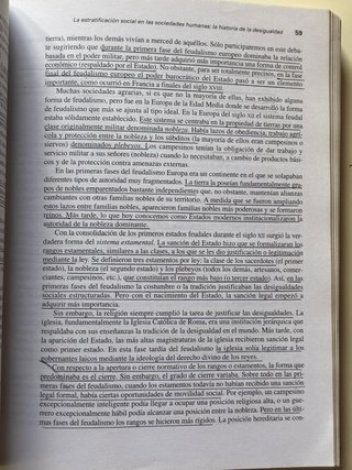 Estratificacion Social y Desigualdad