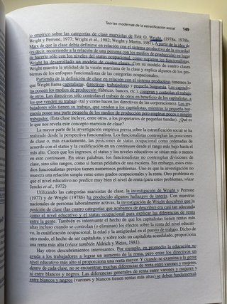 Estratificacion Social y Desigualdad