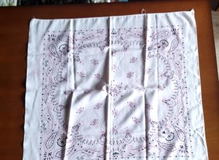 Pañuelo bandana auténtico vintage