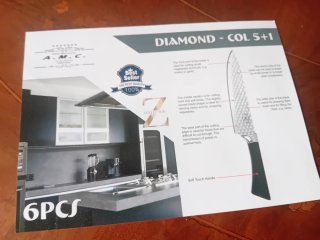 Set Coltelli Professionali A.M.C. 6 Pezzi