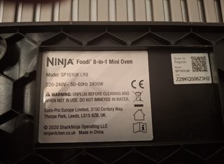Horno Ninja Foodi 8 en 1