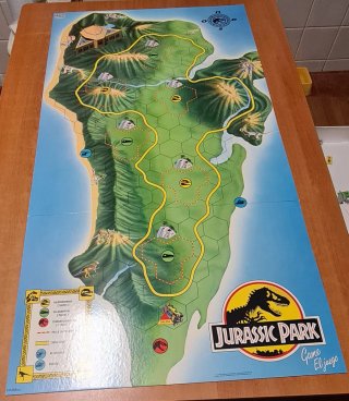 Jurassic Park Juego de Mesa Parker Completo