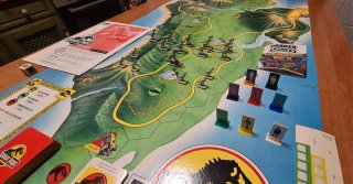 Jurassic Park Juego de Mesa Parker Completo