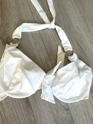 Twin Set Costume da bagno bianco