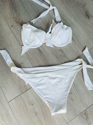 Twin Set Costume da bagno bianco