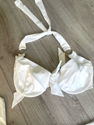 Twin Set Costume da bagno bianco