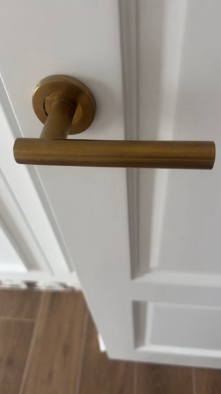 Puerta NUEVAS madera maciza lacada blanco