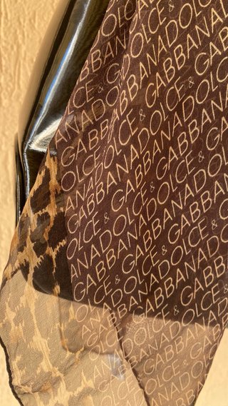 Borsa Dolce & Gabbana con foulard seta