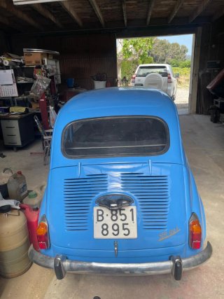 SEAT 600E CLÁSICO EN BUEN ESTADO Y FUNCIONA