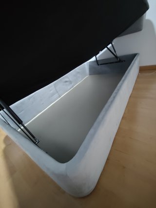 Cama completa con colchón y cabezal