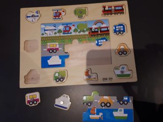 Lote V-tech y puzzle