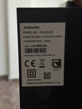 Televisión Samsung 55 + Barra de sonido Samsung