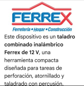 Taladro Percutor Inalámbrico ( Sin Estrenar)