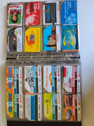 Lotto 80 Schede Telefoniche Telecom Italia anni 90