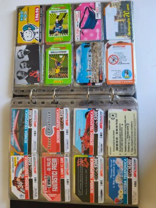 Lotto 80 Schede Telefoniche Telecom Italia anni 90