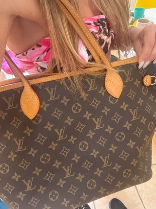 Borsa Louis Vuitton Marrone