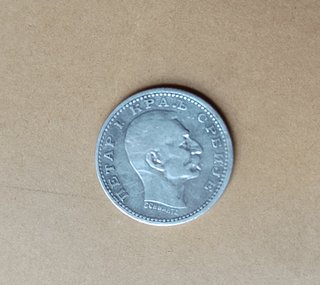 Moneda Serbia 50 Para 1904 Plata