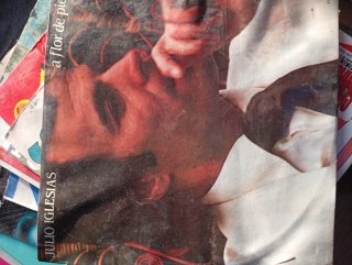 Vinilo Julio Iglesias A flor de piel