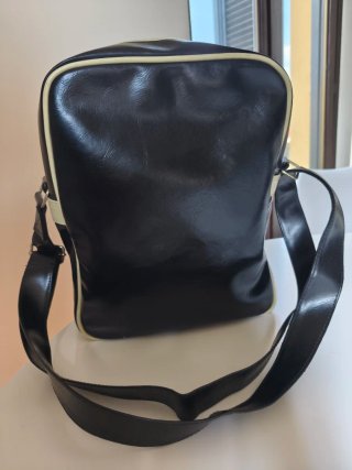 Borsa a tracolla Gola nera e beige