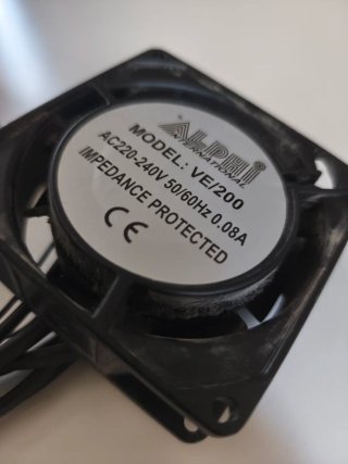 2 Ventole di raffreddamento ALPHI VE/200