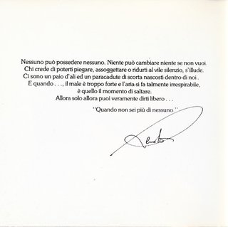 Renato Zero Quando non sei più di nessuno CD