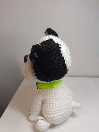 Perro Bully Amigurumi Crochet