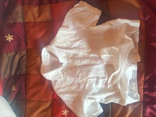 Camisa de hilo blanca