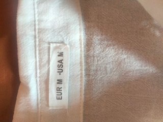 Camisa de hilo blanca