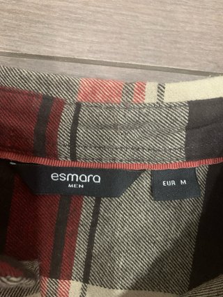 Camisa cuadros Esmara Marrón y Rojo
