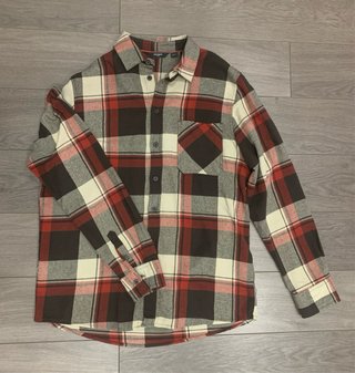 Camisa cuadros Esmara Marrón y Rojo
