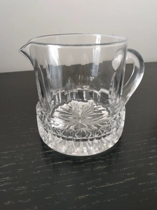 Calice in vetro intagliato