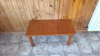 Mesa de centro de madera